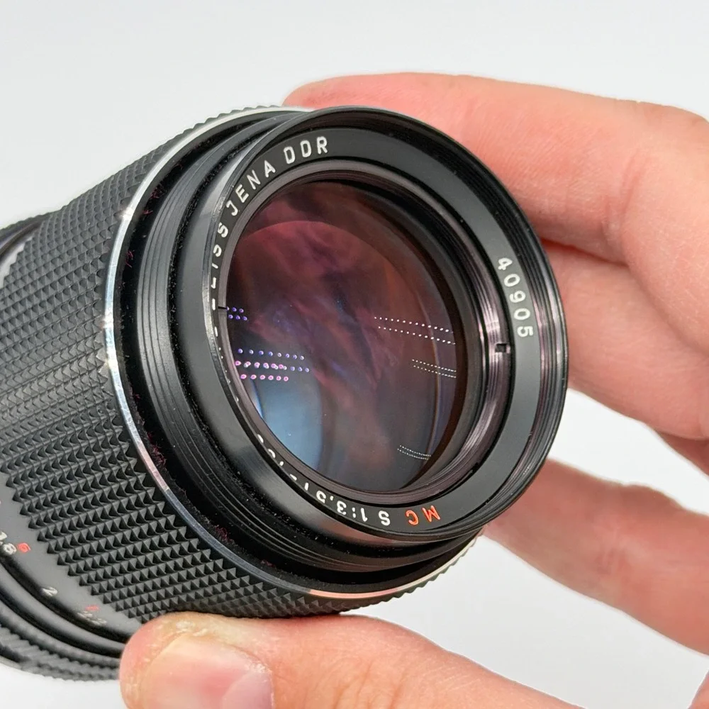 Carl Zeiss Jena DDR MC S 135mm f3.5 Manual Focus Prime Lens M42 Mount 40905